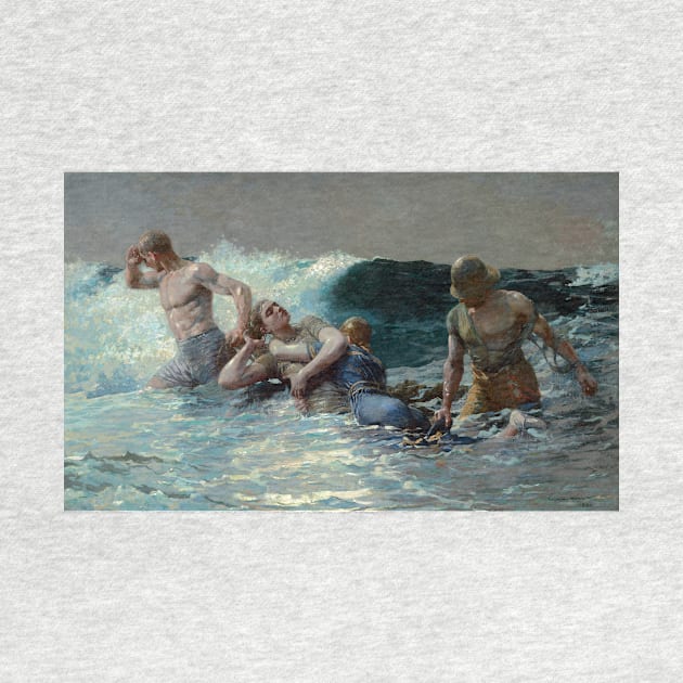 Undertow by Winslow Homer by Classic Art Stall